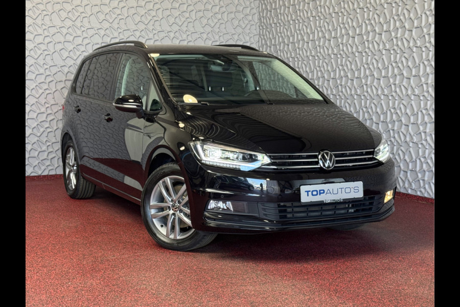 Volkswagen Touran 1.5 TSI 150PK 7P CARPLAY NAVI CAMERA LED ELEK.KLEP VIR.COCKPIT DODE.HOEK DET. STOELVERW KEYLESS 7P 7PERS 10/2024 "Volkswagen rijden begint bij Topautos.nl – 75 topmodellen direct op voorraad!"