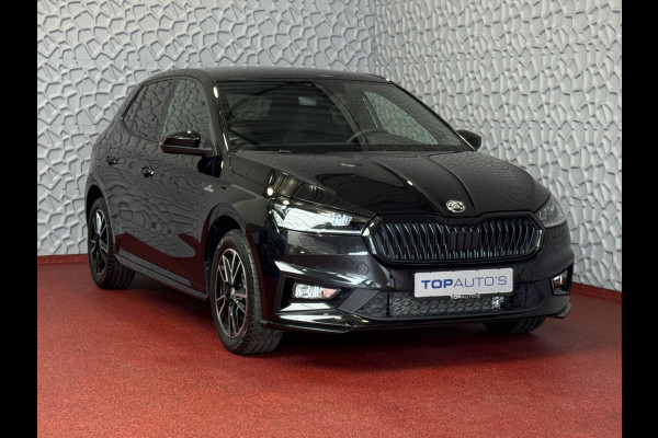 Škoda Fabia 1.0 TSI 116PK MONTE CARLO BLACK CAMERA LED STOEL/STUUR VERW ADAP, CRUISE VIC.COCKPIT 03/2025 Škoda Fabia 1.0 TSI 116PK MONTE CARLO BLACK CAMERA LED STOEL/STUUR VERW ADAP, CRUISE VIC.COCKPIT 03/2025
