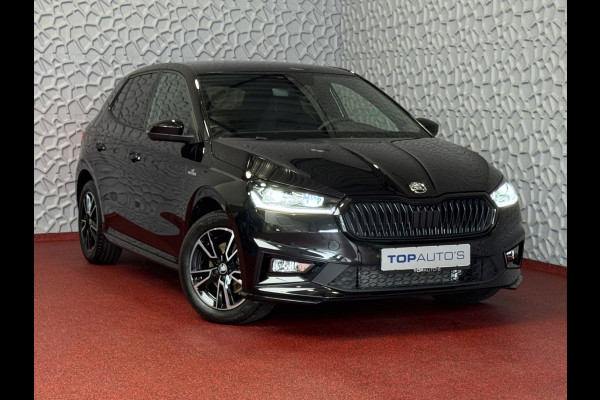 Škoda Fabia 1.0 TSI 116PK MONTE CARLO BLACK CAMERA LED STOEL/STUUR VERW ADAP, CRUISE VIC.COCKPIT 03/2025 Škoda Fabia 1.0 TSI 116PK MONTE CARLO BLACK CAMERA LED STOEL/STUUR VERW ADAP, CRUISE VIC.COCKPIT 03/2025