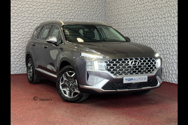 Hyundai Santa Fe 1.6 T-GDI PHEV PREMIUM 7P AWD LEER ELEK.KLEP CAMERA NAVI STOEL/STUUR VERW. PLUG IN HYBRID phev