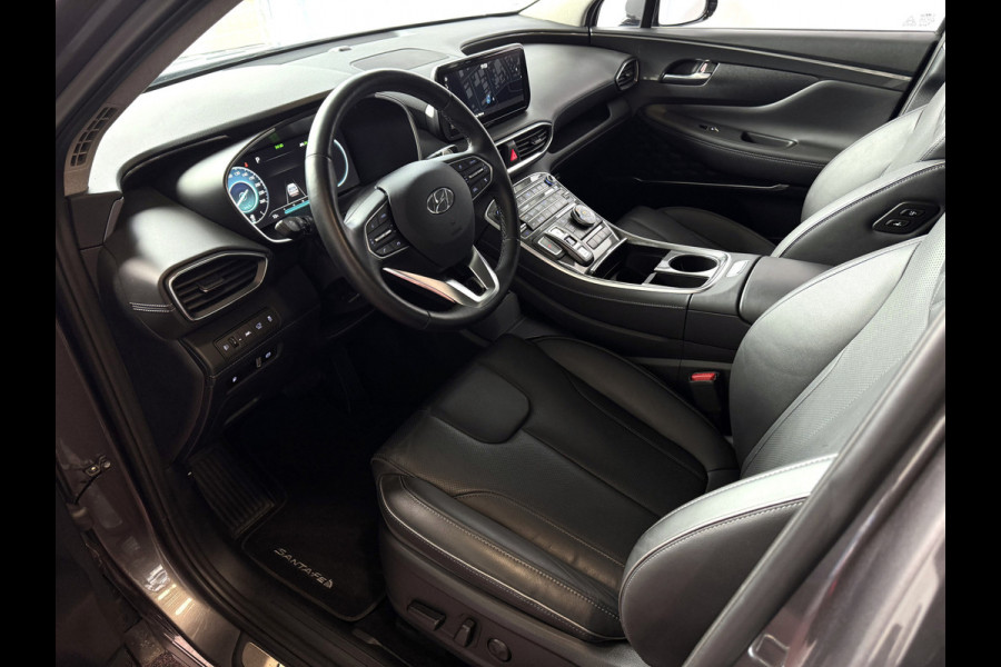 Hyundai Santa Fe 1.6 T-GDI PHEV PREMIUM 7P AWD LEER ELEK.KLEP CAMERA NAVI STOEL/STUUR VERW. PLUG IN HYBRID phev
