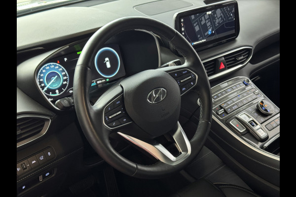 Hyundai Santa Fe 1.6 T-GDI PHEV PREMIUM 7P AWD LEER ELEK.KLEP CAMERA NAVI STOEL/STUUR VERW. PLUG IN HYBRID phev