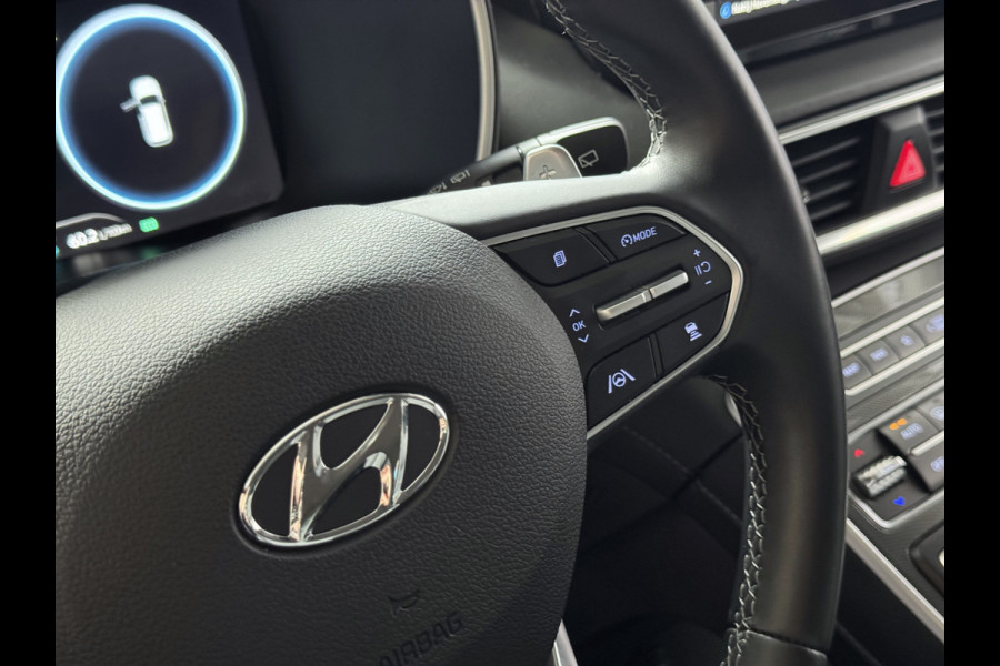 Hyundai Santa Fe 1.6 T-GDI PHEV PREMIUM 7P AWD LEER ELEK.KLEP CAMERA NAVI STOEL/STUUR VERW. PLUG IN HYBRID phev
