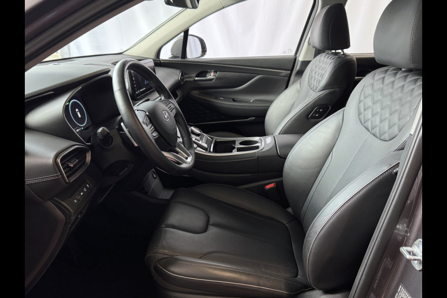 Hyundai Santa Fe 1.6 T-GDI PHEV PREMIUM 7P AWD LEER ELEK.KLEP CAMERA NAVI STOEL/STUUR VERW. PLUG IN HYBRID phev