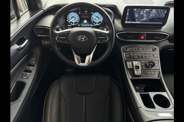 Hyundai Santa Fe 1.6 T-GDI PHEV PREMIUM 7P AWD LEER ELEK.KLEP CAMERA NAVI STOEL/STUUR VERW. PLUG IN HYBRID phev