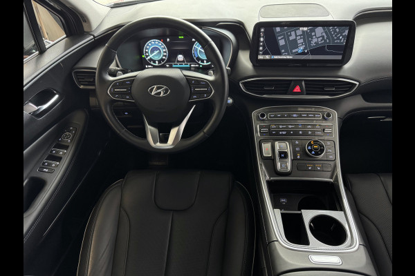 Hyundai Santa Fe 1.6 T-GDI PHEV PREMIUM 7P AWD LEER ELEK.KLEP CAMERA NAVI STOEL/STUUR VERW. PLUG IN HYBRID phev
