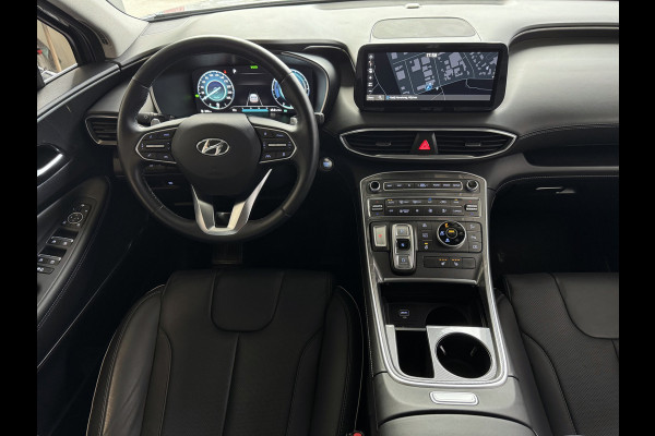 Hyundai Santa Fe 1.6 T-GDI PHEV PREMIUM 7P AWD LEER ELEK.KLEP CAMERA NAVI STOEL/STUUR VERW. PLUG IN HYBRID phev