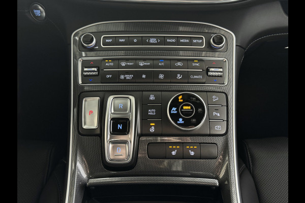 Hyundai Santa Fe 1.6 T-GDI PHEV PREMIUM 7P AWD LEER ELEK.KLEP CAMERA NAVI STOEL/STUUR VERW. PLUG IN HYBRID phev