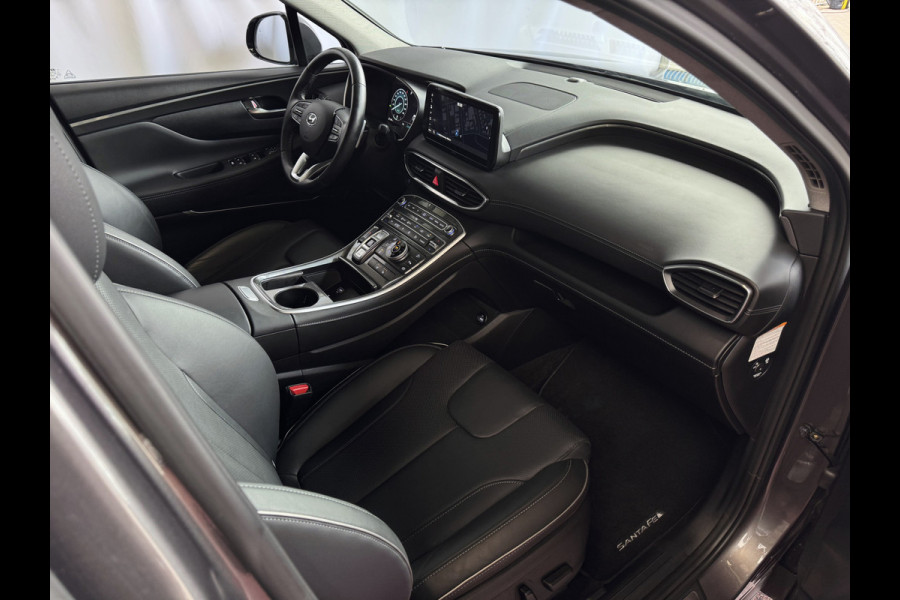 Hyundai Santa Fe 1.6 T-GDI PHEV PREMIUM 7P AWD LEER ELEK.KLEP CAMERA NAVI STOEL/STUUR VERW. PLUG IN HYBRID phev