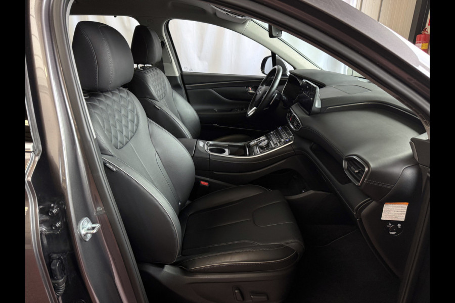 Hyundai Santa Fe 1.6 T-GDI PHEV PREMIUM 7P AWD LEER ELEK.KLEP CAMERA NAVI STOEL/STUUR VERW. PLUG IN HYBRID phev
