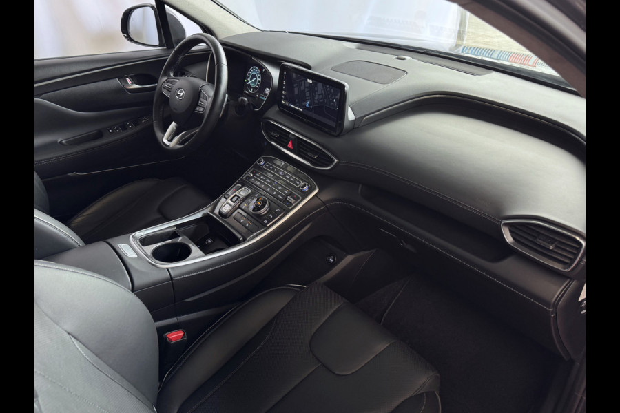 Hyundai Santa Fe 1.6 T-GDI PHEV PREMIUM 7P AWD LEER ELEK.KLEP CAMERA NAVI STOEL/STUUR VERW. PLUG IN HYBRID phev