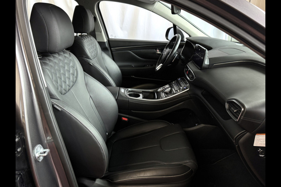 Hyundai Santa Fe 1.6 T-GDI PHEV PREMIUM 7P AWD LEER ELEK.KLEP CAMERA NAVI STOEL/STUUR VERW. PLUG IN HYBRID phev