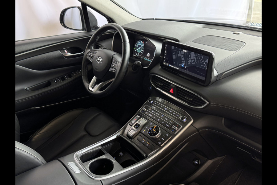 Hyundai Santa Fe 1.6 T-GDI PHEV PREMIUM 7P AWD LEER ELEK.KLEP CAMERA NAVI STOEL/STUUR VERW. PLUG IN HYBRID phev
