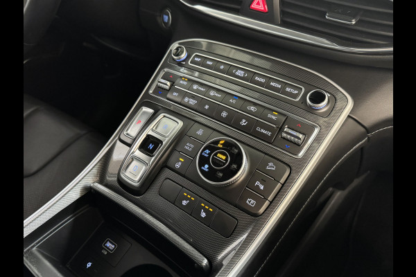 Hyundai Santa Fe 1.6 T-GDI PHEV PREMIUM 7P AWD LEER ELEK.KLEP CAMERA NAVI STOEL/STUUR VERW. PLUG IN HYBRID phev