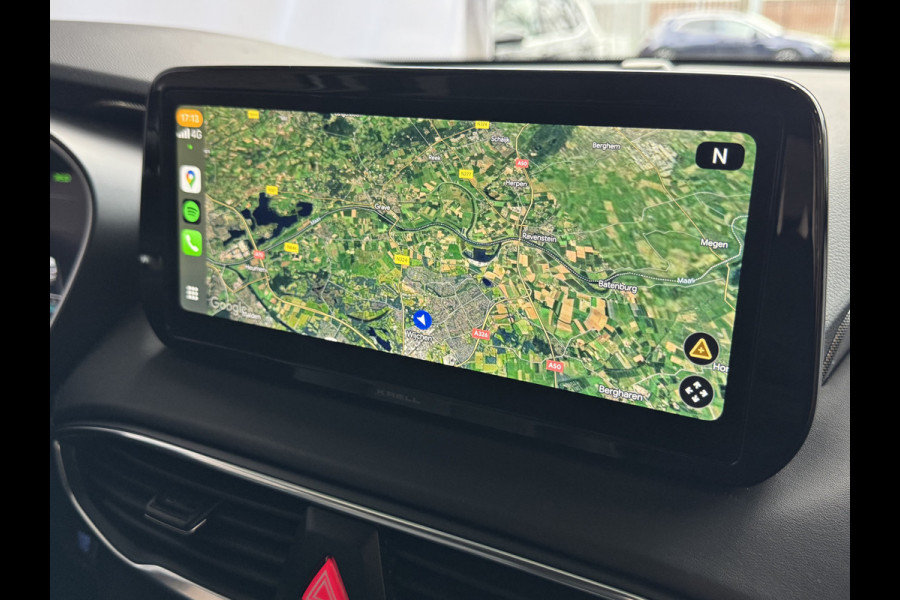 Hyundai Santa Fe 1.6 T-GDI PHEV PREMIUM 7P AWD LEER ELEK.KLEP CAMERA NAVI STOEL/STUUR VERW. PLUG IN HYBRID phev