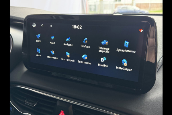 Hyundai Santa Fe 1.6 T-GDI PHEV PREMIUM 7P AWD LEER ELEK.KLEP CAMERA NAVI STOEL/STUUR VERW. PLUG IN HYBRID phev