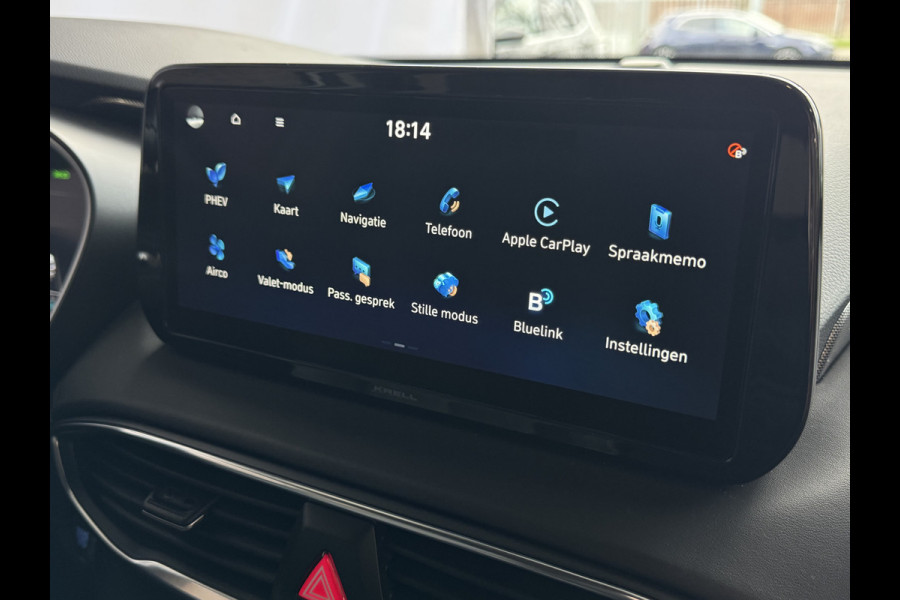 Hyundai Santa Fe 1.6 T-GDI PHEV PREMIUM 7P AWD LEER ELEK.KLEP CAMERA NAVI STOEL/STUUR VERW. PLUG IN HYBRID phev
