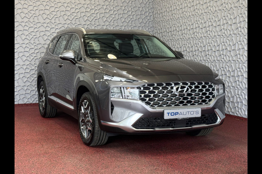 Hyundai Santa Fe 1.6 T-GDI PHEV PREMIUM 7P AWD LEER ELEK.KLEP CAMERA NAVI STOEL/STUUR VERW. PLUG IN HYBRID phev