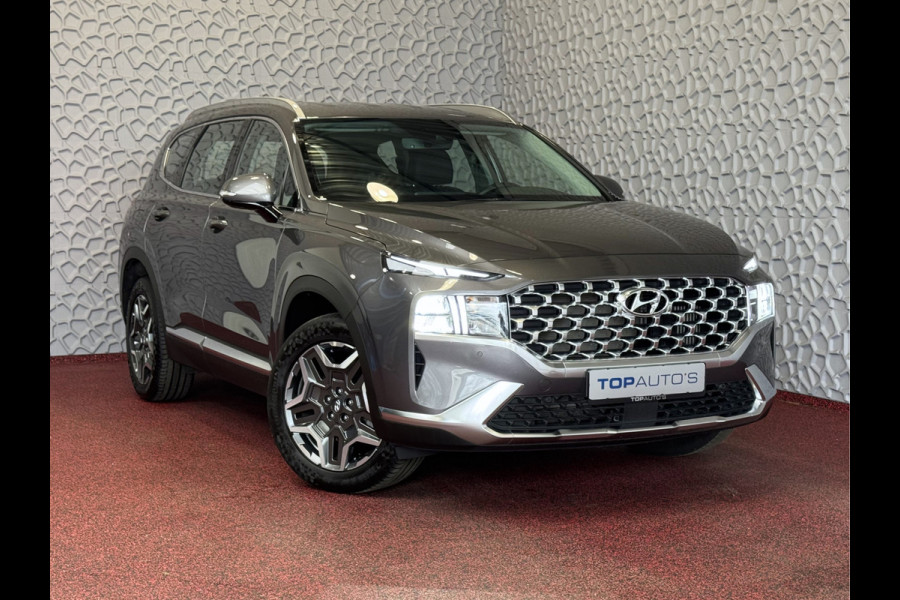 Hyundai Santa Fe 1.6 T-GDI PHEV PREMIUM 7P AWD LEER ELEK.KLEP CAMERA NAVI STOEL/STUUR VERW. PLUG IN HYBRID phev
