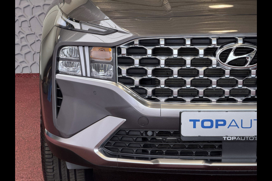 Hyundai Santa Fe 1.6 T-GDI PHEV PREMIUM 7P AWD LEER ELEK.KLEP CAMERA NAVI STOEL/STUUR VERW. PLUG IN HYBRID phev