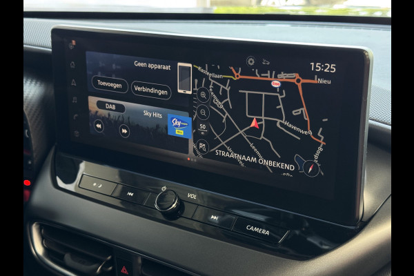 Nissan Juke DIG-Turbo 115PK NAVI STOEL/STUUR/RUIT.VERW. LED CAMERA XL.NAVI KEYLESS LMV 2025