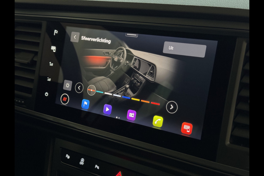 CUPRA Ateca 1.5 TSI 2.788KM.  BEATS MATRIX LED ELEK.KLEP TREKHAAK NAVI CAMERA CARPLAY STOEL/STUUR VERW 09/2024