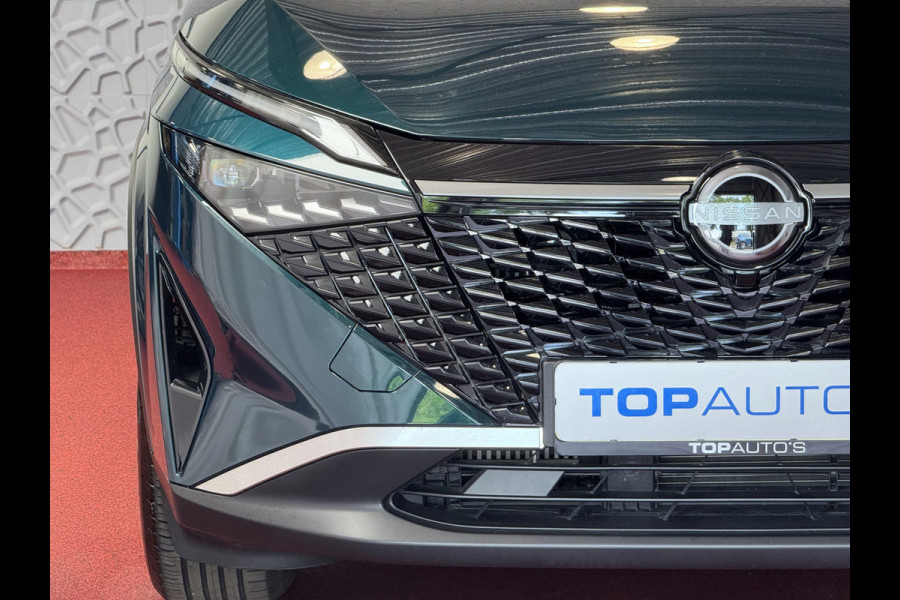 Nissan QASHQAI 1.3 MHEV ✅OCEAN DEEP✅ 160PK XL.NAVI CAMERA STOEL/STUUR/RUIT.VERW. 02/2025