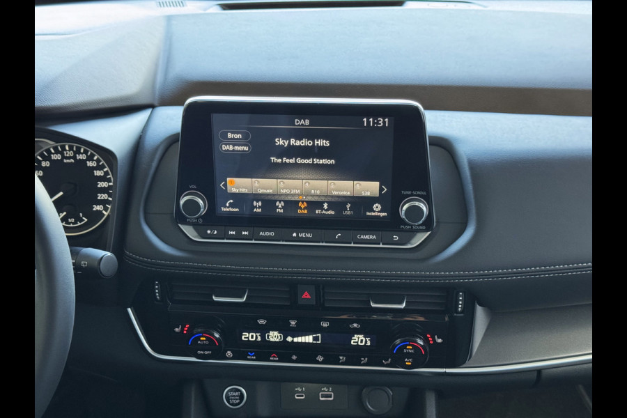 Nissan X-Trail 1.5 MHEV 7PERS. 1800 KG TREK. STOEL/BANK/RUIT CARPLAY NAVI VERW. LED ADAP.CRUISE 7P 7 PERSOONS 10/2024