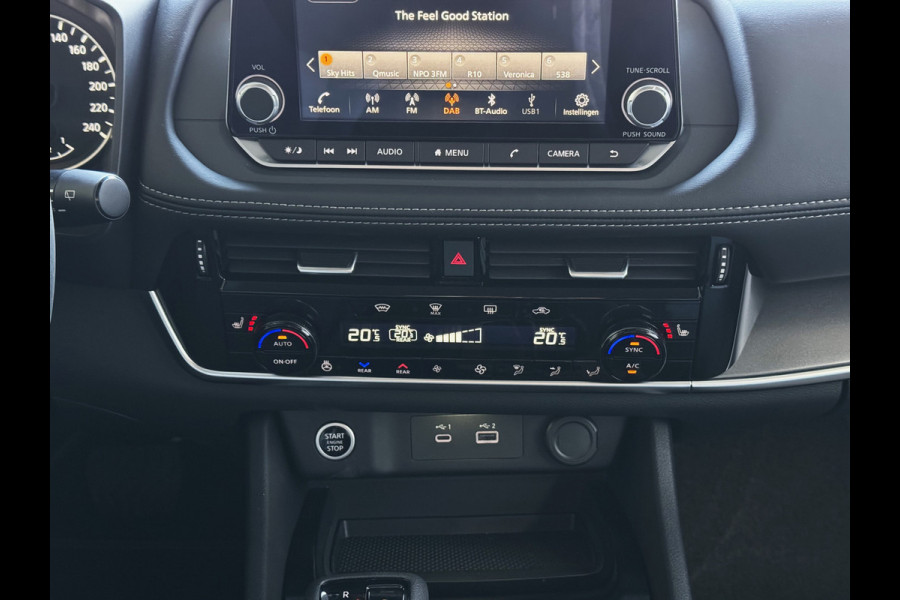 Nissan X-Trail 1.5 MHEV 7PERS. 1800 KG TREK. STOEL/BANK/RUIT CARPLAY NAVI VERW. LED ADAP.CRUISE 7P 7 PERSOONS 10/2024
