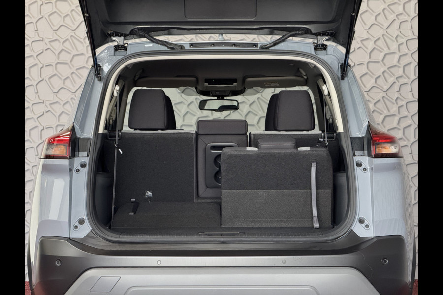 Nissan X-Trail 1.5 MHEV 7PERS. 1800 KG TREK. STOEL/BANK/RUIT CARPLAY NAVI VERW. LED ADAP.CRUISE 7P 7 PERSOONS 10/2024