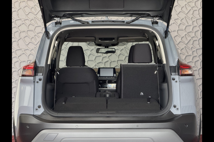 Nissan X-Trail 1.5 MHEV 7PERS. 1800 KG TREK. STOEL/BANK/RUIT CARPLAY NAVI VERW. LED ADAP.CRUISE 7P 7 PERSOONS 10/2024