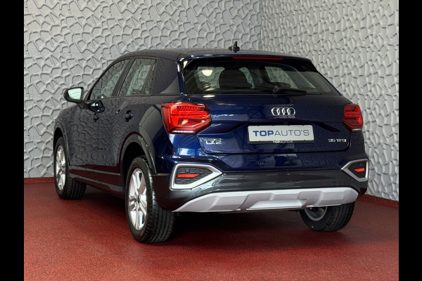 Audi Q2 35 TFSI 1.5 S EDITION NAVARRA BLAUW ELEK.KLEP 150PK VIR.COCKPIT 18''LMV TOUCHSCREEN CARPLAY NAVI CAMERA LED STOELVERW. PDC 03/2025 "Audi rijden begint bij Topautos.nl – 20 Audi topmodellen direct op voorraad!"