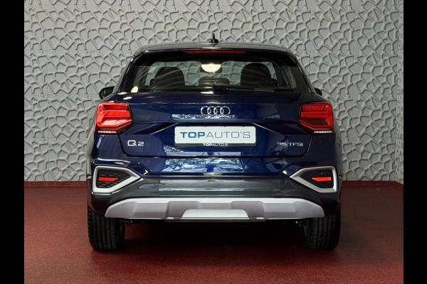 Audi Q2 35 TFSI 1.5 S EDITION NAVARRA BLAUW ELEK.KLEP 150PK VIR.COCKPIT 18''LMV TOUCHSCREEN CARPLAY NAVI CAMERA LED STOELVERW. PDC 03/2025 "Audi rijden begint bij Topautos.nl – 20 Audi topmodellen direct op voorraad!"