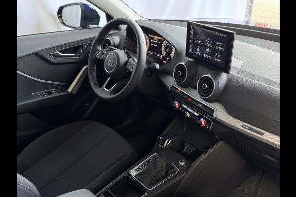 Audi Q2 35 TFSI 1.5 S EDITION NAVARRA BLAUW ELEK.KLEP 150PK VIR.COCKPIT 18''LMV TOUCHSCREEN CARPLAY NAVI CAMERA LED STOELVERW. PDC 03/2025 "Audi rijden begint bij Topautos.nl – 20 Audi topmodellen direct op voorraad!"