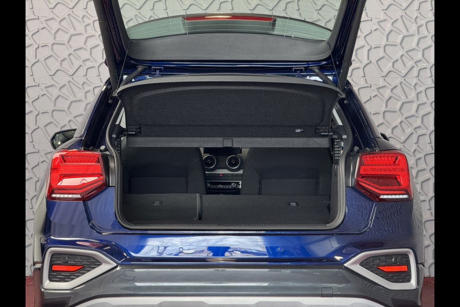 Audi Q2 35 TFSI 1.5 S EDITION NAVARRA BLAUW ELEK.KLEP 150PK VIR.COCKPIT 18''LMV TOUCHSCREEN CARPLAY NAVI CAMERA LED STOELVERW. PDC 03/2025 "Audi rijden begint bij Topautos.nl – 20 Audi topmodellen direct op voorraad!"