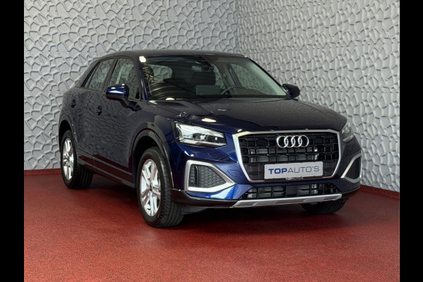 Audi Q2 35 TFSI 1.5 S EDITION NAVARRA BLAUW ELEK.KLEP 150PK VIR.COCKPIT 18''LMV TOUCHSCREEN CARPLAY NAVI CAMERA LED STOELVERW. PDC 03/2025 "Audi rijden begint bij Topautos.nl – 20 Audi topmodellen direct op voorraad!"