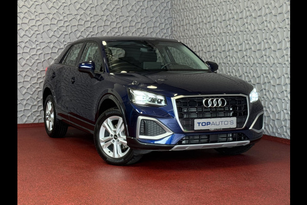 Audi Q2 35 TFSI 1.5 S EDITION NAVARRA BLAUW ELEK.KLEP 150PK VIR.COCKPIT 18''LMV TOUCHSCREEN CARPLAY NAVI CAMERA LED STOELVERW. PDC 03/2025 "Audi rijden begint bij Topautos.nl – 20 Audi topmodellen direct op voorraad!"