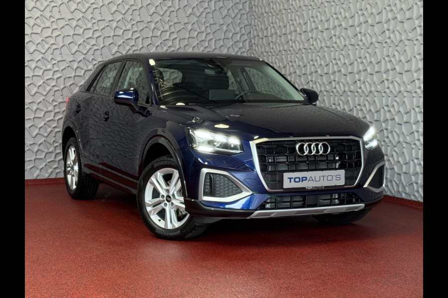 Audi Q2 35 TFSI 1.5 S EDITION NAVARRA BLAUW ELEK.KLEP 150PK VIR.COCKPIT 18''LMV TOUCHSCREEN CARPLAY NAVI CAMERA LED STOELVERW. PDC 03/2025 "Audi rijden begint bij Topautos.nl – 20 Audi topmodellen direct op voorraad!"
