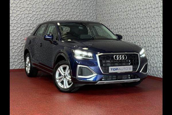 Audi Q2 35 TFSI 1.5 S EDITION NAVARRA BLAUW ELEK.KLEP 150PK VIR.COCKPIT 18''LMV TOUCHSCREEN CARPLAY NAVI CAMERA LED STOELVERW. PDC 03/2025 "Audi rijden begint bij Topautos.nl – 20 Audi topmodellen direct op voorraad!"