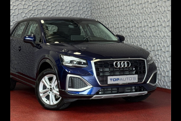 Audi Q2 35 TFSI 1.5 S EDITION NAVARRA BLAUW ELEK.KLEP 150PK VIR.COCKPIT 18''LMV TOUCHSCREEN CARPLAY NAVI CAMERA LED STOELVERW. PDC 03/2025 "Audi rijden begint bij Topautos.nl – 20 Audi topmodellen direct op voorraad!"