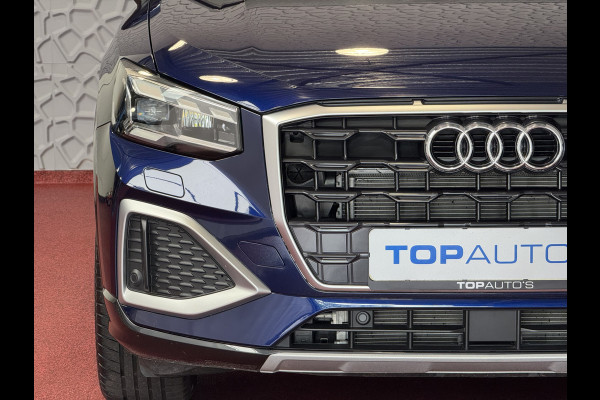 Audi Q2 35 TFSI 1.5 S EDITION NAVARRA BLAUW ELEK.KLEP 150PK VIR.COCKPIT 18''LMV TOUCHSCREEN CARPLAY NAVI CAMERA LED STOELVERW. PDC 03/2025 "Audi rijden begint bij Topautos.nl – 20 Audi topmodellen direct op voorraad!"