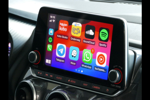Nissan Juke N-DESIGN NAVI AFN TREKHAAK STOEL.STUUR.VERW. LED CAMERA KEYLESS LMV 06/2024
