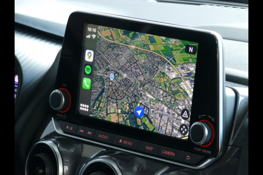 Nissan Juke N-DESIGN NAVI AFN TREKHAAK STOEL.STUUR.VERW. LED CAMERA KEYLESS LMV 06/2024