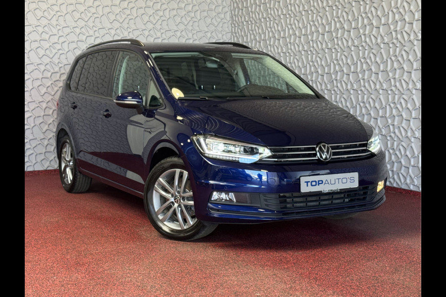 Volkswagen Touran 1.5 TSI 150PK 7P CARPLAY NAVI CAMERA LED ELEK.KLEP VIR.COCKPIT DODE.HOEK DET. STOELVERW KEYLESS 7P 7PERS 09/2024 "Volkswagen rijden begint bij Topautos.nl – 75 topmodellen direct op voorraad!"