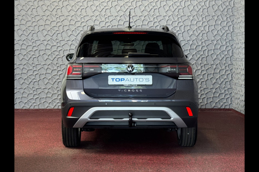 Volkswagen T-Cross T-CROSS 116PK 17''LMV TREKHAAK CAMERA VIR.COCKPIT STOELVERW. ADAP.CRUISE LMV CARPLAY 2025 "Volkswagen rijden begint bij Topautos.nl – 75 topmodellen direct op voorraad!"
