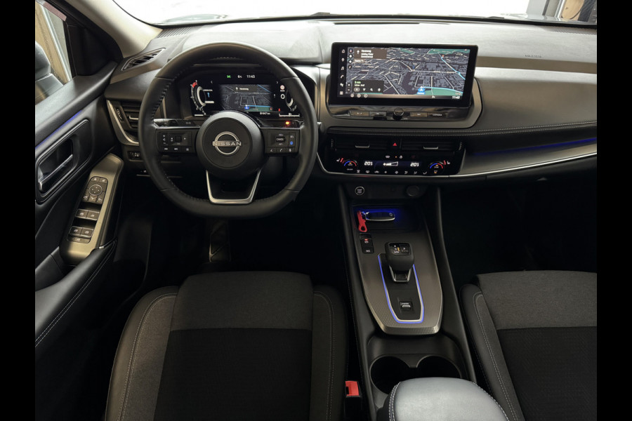 Nissan QASHQAI 1.3 MHEV ✅1.962KM✅ 160PK SUNSET RED N-CONNECTA XL.NAVI 360.CAM ELEK.KLEP VIR.COCKPIT STOEL/STUUR/RUIT.VERW. PILOT.ASS 02/2025