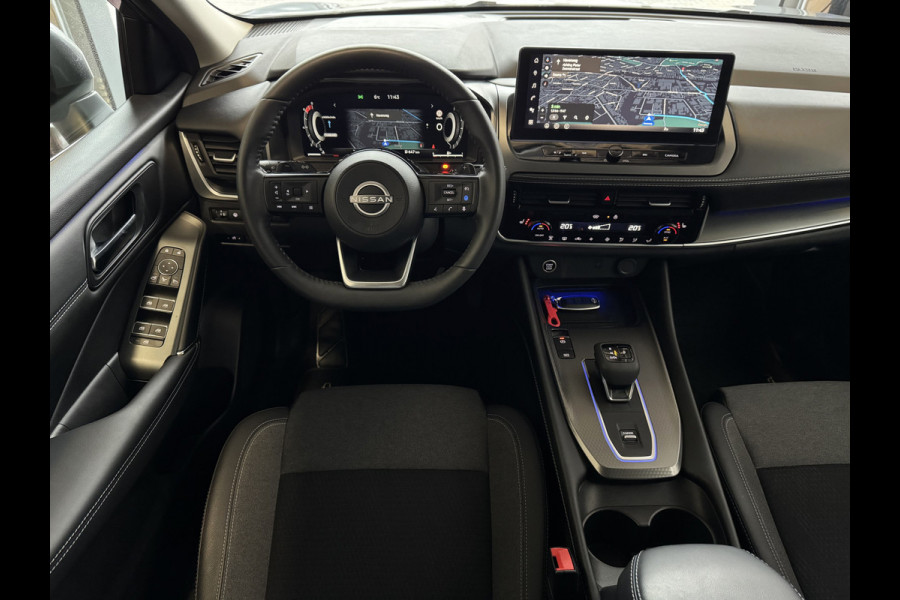 Nissan QASHQAI 1.3 MHEV ✅1.962KM✅ 160PK SUNSET RED N-CONNECTA XL.NAVI 360.CAM ELEK.KLEP VIR.COCKPIT STOEL/STUUR/RUIT.VERW. PILOT.ASS 02/2025