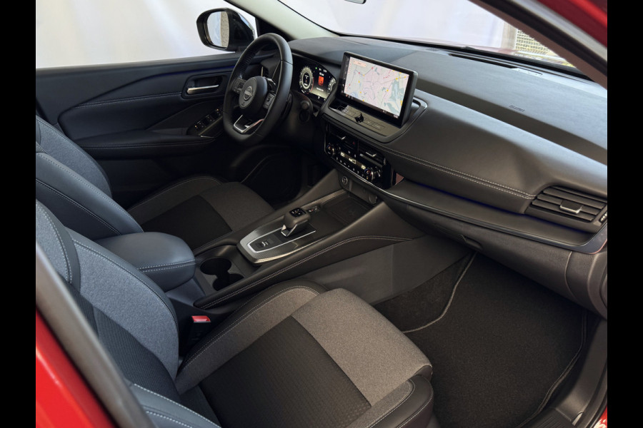 Nissan QASHQAI 1.3 MHEV ✅1.962KM✅ 160PK SUNSET RED N-CONNECTA XL.NAVI 360.CAM ELEK.KLEP VIR.COCKPIT STOEL/STUUR/RUIT.VERW. PILOT.ASS 02/2025