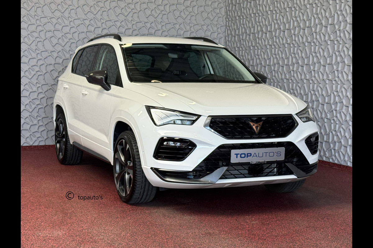 Seat Ateca CUPRA 1.5 TSI VIR.COCKPIT BEATS MATRIX LED ELEK.KLEP TREKHAAK NAVI CAMERA CARPLAY STOEL/STUUR VERW. 09/2024 Seat Ateca CUPRA 1.5 TSI VIR.COCKPIT BEATS MATRIX LED ELEK.KLEP TREKHAAK NAVI CAMERA CARPLAY STOEL/STUUR VERW. 09/2024