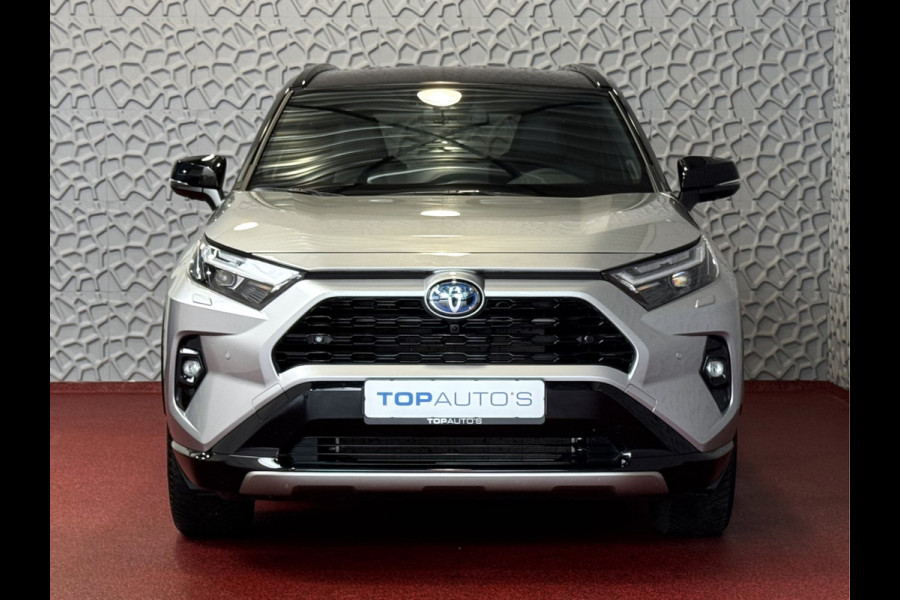 Toyota RAV4 2.5 Hybrid STYLE BI-TONE LED LEER 360 CAMERA ELEK.KLEP NAVI 360.CAMERA JBL ZWARTE HEMEL ADAP.CRUISE ELEK.STOEL/STUUR STOELVERW. ✅2025✅